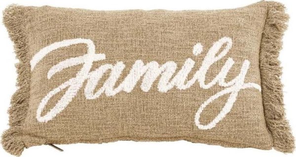 Dekorační polštář 50x30 cm Cotton Slub Family - Tiseco Home Studio