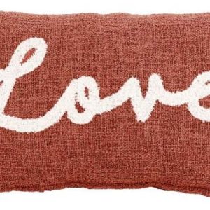 Dekorační polštář 50x30 cm Cotton Slub Love - Tiseco Home Studio