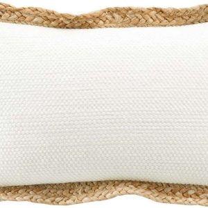 Dekorační polštář s příměsí juty 30x50 cm Akina – douceur d'intérieur