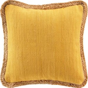Dekorační polštář s příměsí juty 45x45 cm Akina – douceur d'intérieur