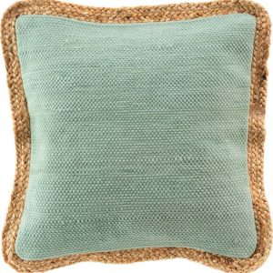 Dekorační polštář s příměsí juty 45x45 cm Akina – douceur d'intérieur
