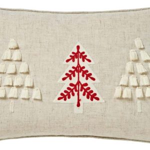 Dekorační polštář s vánočním motivem 30x50 cm Christmas Tree – Catherine Lansfield