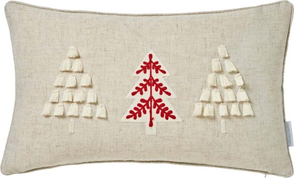 Dekorační polštář s vánočním motivem 30x50 cm Christmas Tree – Catherine Lansfield