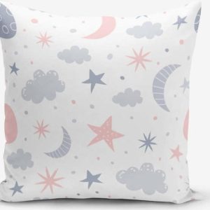 Dětský povlak na polštář Moon - Minimalist Cushion Covers