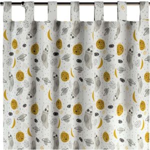 Dětský závěs 260x130 cm Magic Collection - Yellow Tipi
