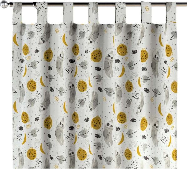 Dětský závěs 260x130 cm Magic Collection - Yellow Tipi