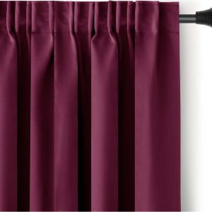 Fialový zatemňovací termo závěs 140x270 cm Pleat – Restilo