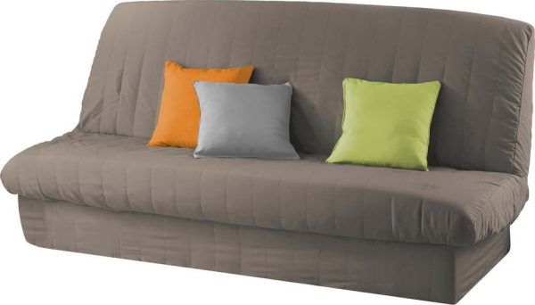 Hnědý 3místný napínací potah na pohovku Essentiel – douceur d'intérieur