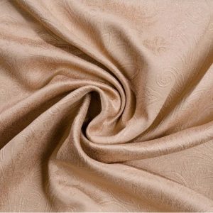 Hnědý závěs 140x270 cm Cora – Mendola Fabrics
