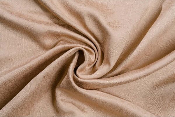 Hnědý závěs 140x270 cm Cora – Mendola Fabrics