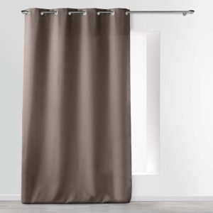 Hnědý závěs 140x280 cm Essentiel – douceur d'intérieur