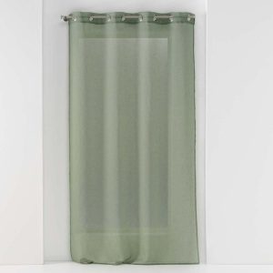 Khaki voálová záclona 140x280 cm Sandra – douceur d'intérieur