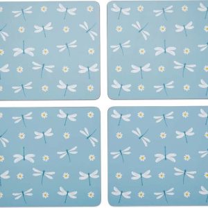 Korkovo-papírové prostírání 4 ks 21.5x29 cm English Meadow – Cooksmart ®