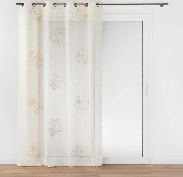 Krémová záclona 140x280 cm Lotus – douceur d'intérieur
