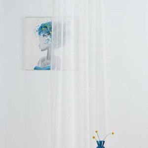 Krémová záclona 300x245 cm Voile – Mendola Fabrics