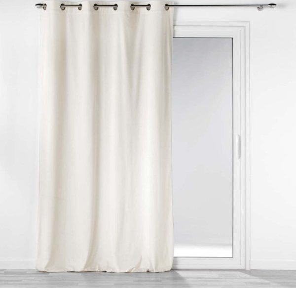 Krémový manšestrový závěs 140x260 cm Casual – douceur d'intérieur