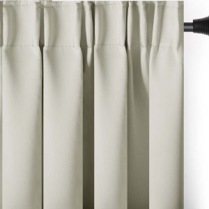 Krémový zatemňovací termo závěs 140x270 cm Pleat – Restilo