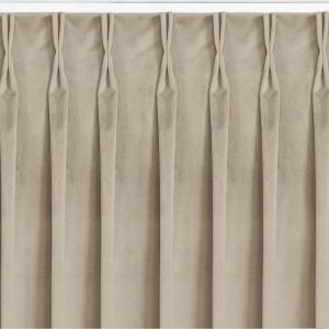 Krémový závěs 200x270 cm Vila – Homede