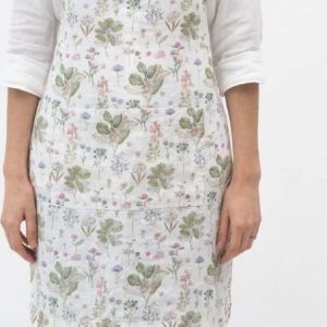 Lněná zástěra White Botany – Linen Tales
