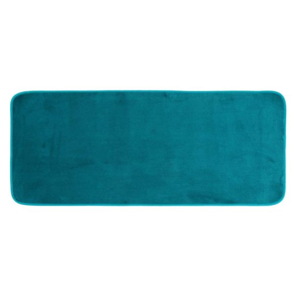 Modrá koupelnová předložka 50x120 cm Vitamine – douceur d'intérieur