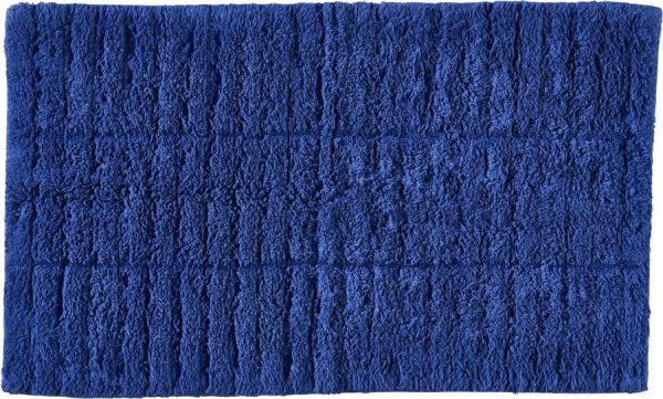 Modrá koupelnová předložka 50x80 cm Indigo – Zone