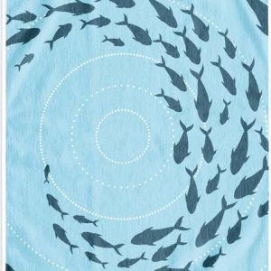 Modrá plážová osuška 90x180 cm Shoal – DecoKing