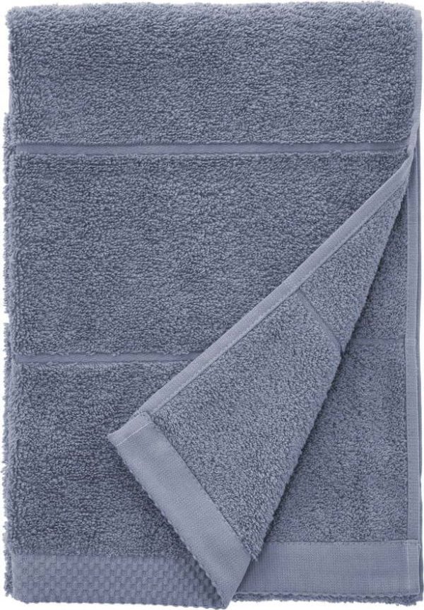 Modrá froté bavlněná osuška 70x140 cm Line – Södahl