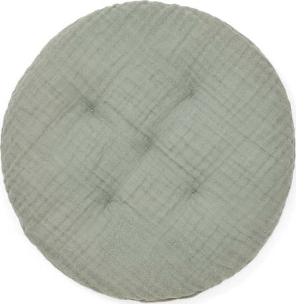 Mušelínový dětský polštářek ø 30 cm Laily – Kave Home