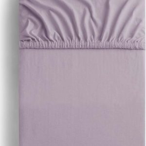 Napínací prostěradlo jersey v levandulové barvě 90x200 cm Amber – Restilo