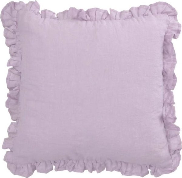 Povlak na polštář s příměsí lnu 45x45 cm Nacha – Kave Home