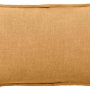 Povlak na polštář s příměsí lnu 50x30 cm Blok – Kave Home