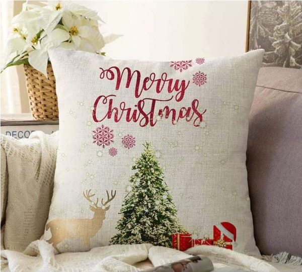 Povlak na polštář s vánočním motivem 43x43 cm – Mila Home