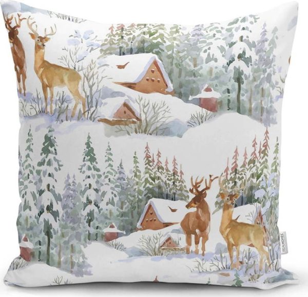 Povlak na polštář s vánočním motivem 43x43 cm – Mila Home