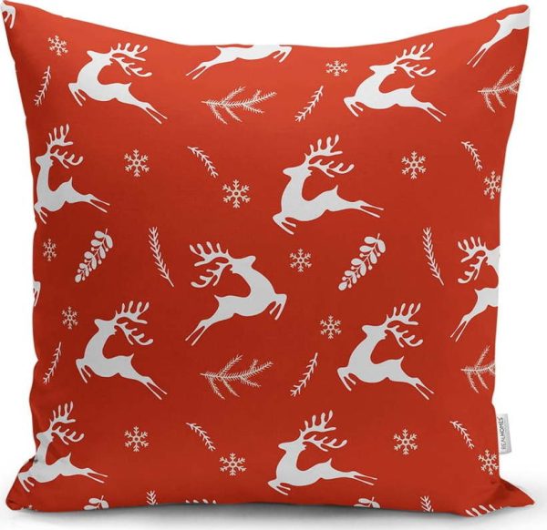 Povlak na polštář s vánočním motivem 43x43 cm – Mila Home