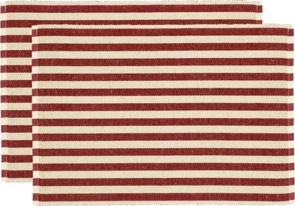 Prostírání v sadě 2 ks s příměsí juty 33x48 cm Statement Stripe – Södahl