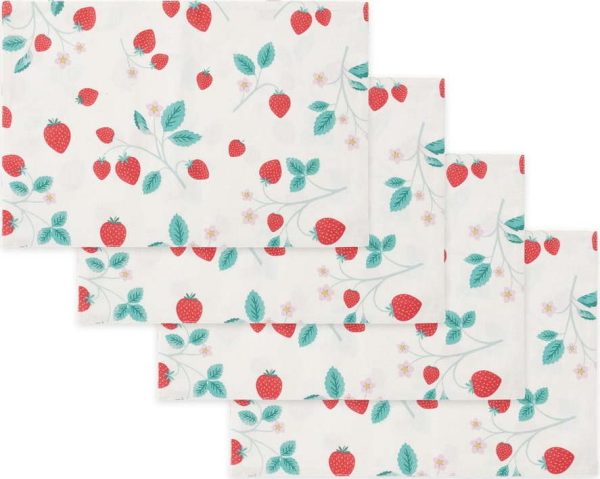 Prostírání v sadě 4 ks 30x46 cm Strawberry Garden – Catherine Lansfield