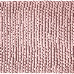Růžová koupelnová předložka 50x120 cm Aspen Bobble – Bianca