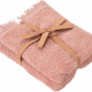 Růžové bavlněné ručníky v sadě 2 ks 30x50 cm FRINO – Blomus