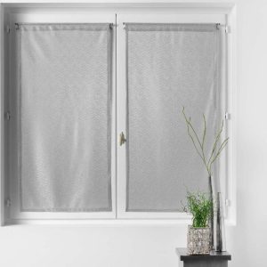 Šedé záclony v sadě 2 ks 60x90 cm Castille – douceur d'intérieur