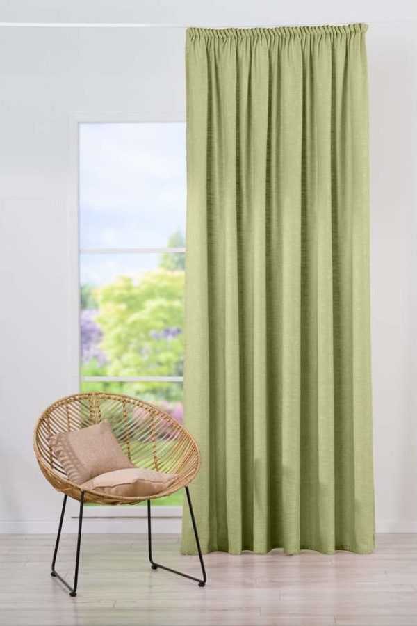 Světle zelený závěs 210x245 cm Riva – Mendola Fabrics