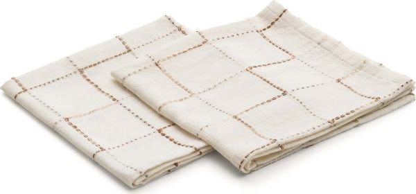Textilní ubrousky v sadě 2 ks 45x45 cm Ersen – Kave Home