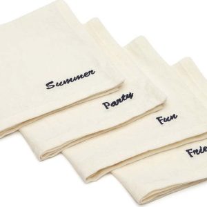 Textilní ubrousky v sadě 4 ks 40x40 cm Vallcanera – Kave Home