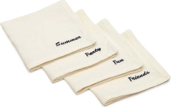 Textilní ubrousky v sadě 4 ks 40x40 cm Vallcanera – Kave Home