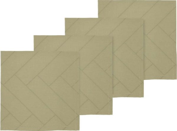 Textilní ubrousky v sadě 4 ks 45x45 cm Tiles – Södahl