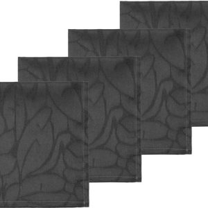 Textilní ubrousky v sadě 4 ks Abstract leaves – Södahl