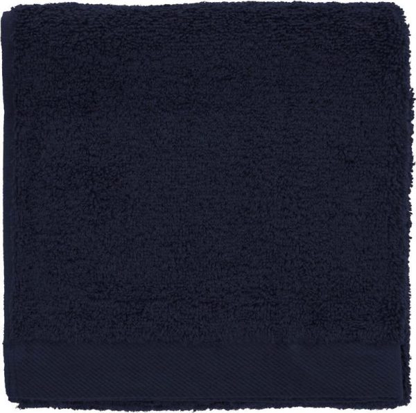 Tmavě modrý froté bavlněný ručník 40x60 cm Comfort – Södahl