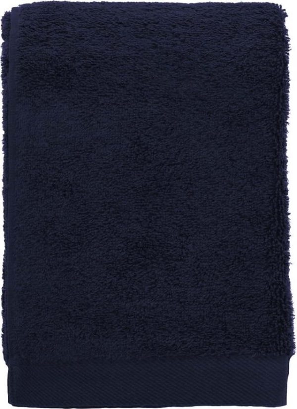 Tmavě modrý froté bavlněný ručník 50x100 cm Comfort – Södahl