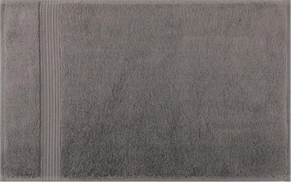 Tmavě šedý bavlněný ručník 30x50 cm Chicago – Foutastic