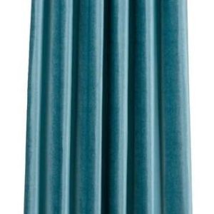 Tyrkysový sametový závěs 140x260 cm Novara – Mendola Fabrics