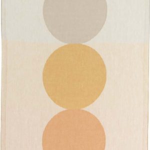 Utěrka s příměsí lnu 46x66 cm Otto Ochre – Pappelina
